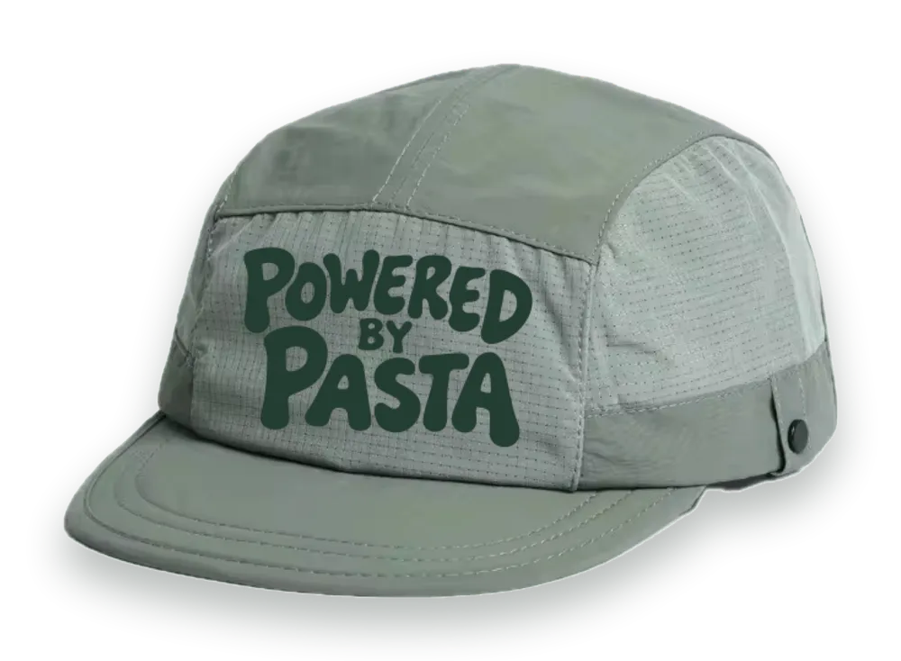 Powered-by-Pasta-Cap in sage green
