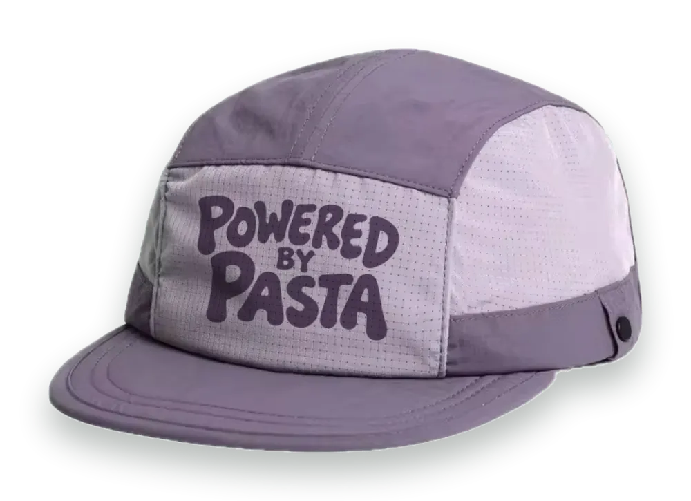 Powered-by-Pasta-Cap in lavender