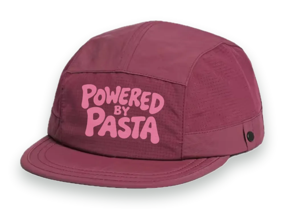 Powered-by-Pasta-Cap in berry